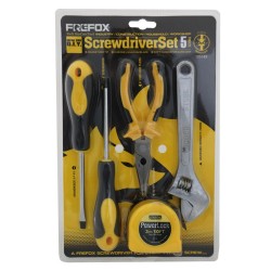 KIT CHAVE DE FENDA FREFOX TSL-50 (155185) - 5 PCS