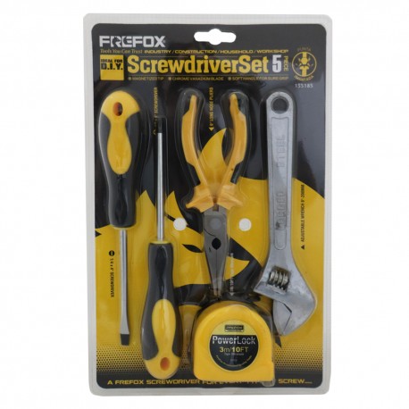 KIT DE DESTORNILLADORES FREFOX TSL-50 (155185) - 5 PCS