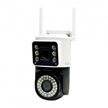 CAMARA IP LUO SMART LU-E105 - WIFI / 2 CAM / ALARMA