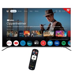 TV 75'' SMART LED MTEK MKQ75FSGU - 4K/QLED GOOGLE