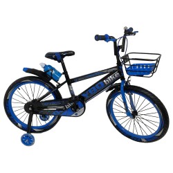 BIKE INFANTIL ARO 20'' 16521B - AZUL/NEGRO