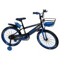 BIKE INFANTIL ARO 20'' 16521B - AZUL/NEGRO