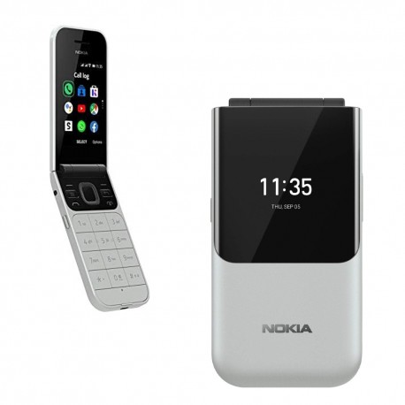 CELULAR NOKIA 2720 FLIP - 4G - DUAL SIM - GRIS