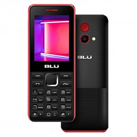 CELULAR BLU TANK II 2.4 T196 - DUAL SIM - NEGRO/ROJO