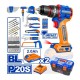KIT DE HERRAMIENTAS CON TALADRO WADFOW WDT4B119 - 119 PCS