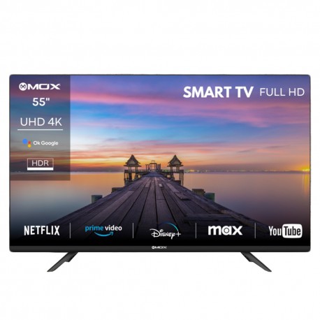 TELEVISOR 55'' SMART LED MOX MO-T55UHD SMART/WF/DGT/AND