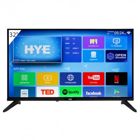 TELEVISOR 32'' SMART LED HYE HYE32ATHQ - QLED/SMART/AND 14