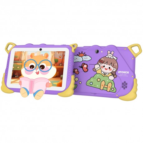 TABLET INFANTIL ATOUCH WE6 7" - 256GB - LILA