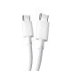 CABLE USB-C PARA CELULAR - XIAOMI K36350 - T-C/T-C - 2M