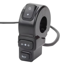 ACCESORIO INTERRUPTOR DE BOCINA, LUCES DE GIRO/FARO PARA MOTO FOSTON X13