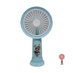 MINI VENTILADOR SD-12 - 3 VELOCIDADES - BATERIA RECARREGAVEL
