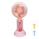 MINI VENTILADOR JL8832KA - 3 VELOCIDADES - RECARREGAVEL