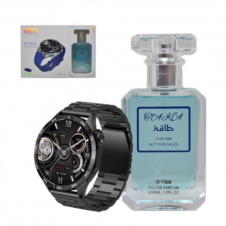RELOJ G-TIDE POWER - NEGRO + PERFUME TAKA 30ML