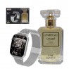 RELOJ G-TIDE S6 PRO - PLATEADO / PERFUME AMBOS 30ML