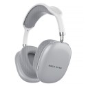 AURICULAR MEGASTAR HPV04BTS - BLUETOOTH - PLATA/BLANCO