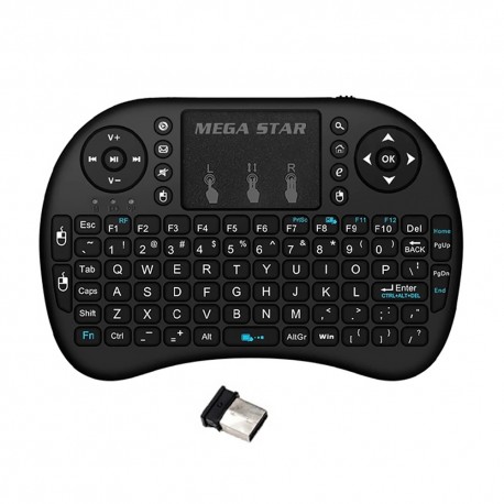 MINI TECLADO SMART TV MEGASTAR RC02