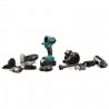 KIT DE HERRAMIENTAS PORTATIL SATE A-TK1221 - 12 PCS - BIVOLT