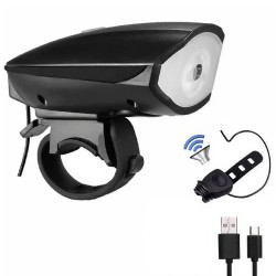 LINTERNA PARA BICICLETA 19581 - DELANTERO/BOCINA