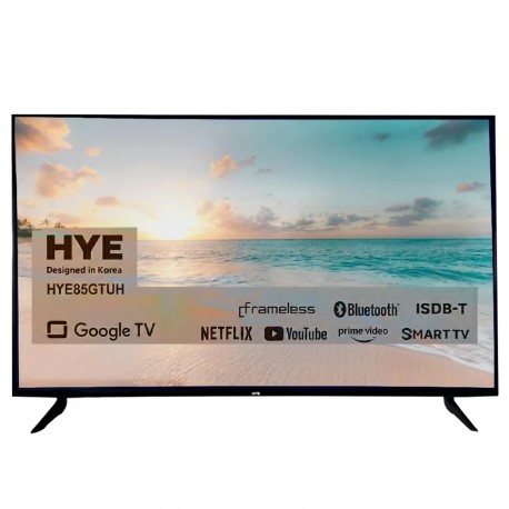 TELEVISOR 85'' HYE HYE85GTUH - 4K/SMART/GOOGLETV