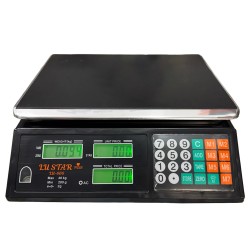 BALANZA MERCADO LUSTAR LUI-666 - 40KG - BIVOLT