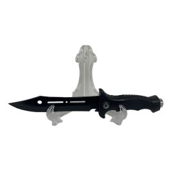 CUCHILLO MULTIUSO 2.5MM 20512 - NEGRO