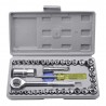KIT DE HERRAMIENTAS AIWA 9143 - (1/4",3/8") - 40 PCS