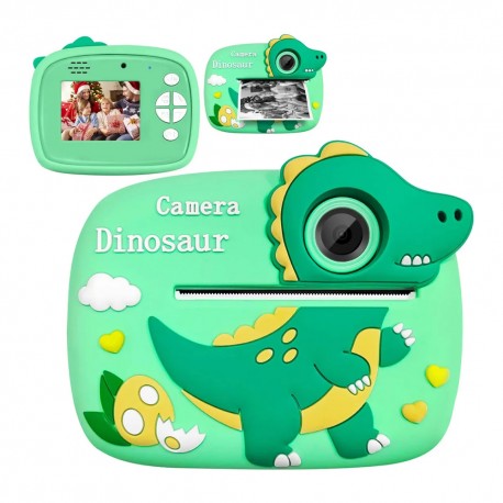 CAMARA INFANTIL CON IMPRESORA LUO LU-SY21 - VERDE
