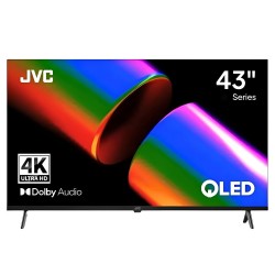 TV 43'' JVC LED 43KM758 QLED - SMART/4K/GOOGLE