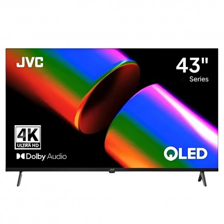 TV 43'' JVC LED 43KM758 QLED - SMART/4K/GOOGLE