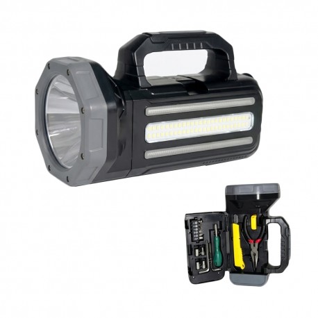 LANTERNA POLICE + FERRAMENTAS ECOPOWER EP-8170 - SOLAR