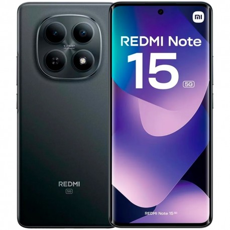 CELULAR XIAOMI NOTE 15 5G - 512GB/8 RAM - NEGRO