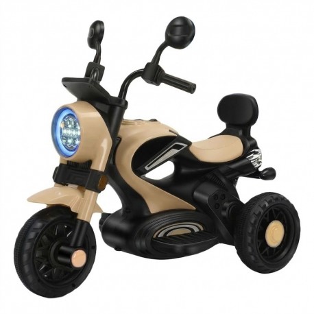TRICICLO INFANTIL ELETRICO RECARREGAVEL - 16433 - BEIGE