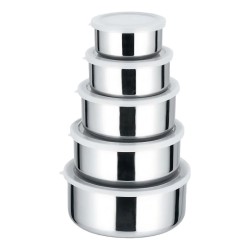 KIT DE TUPPER INOX SA27252 - 5 PCS