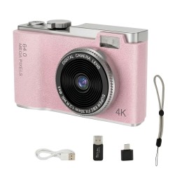 CAMARA DIGITAL LK-003 64MP/16X/2.4" - ROSA