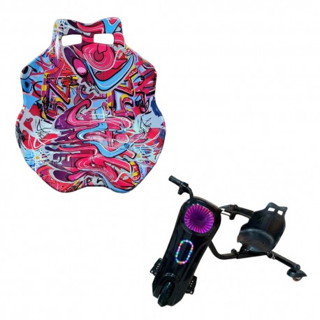 TRICICLO ELETRICO FOSTON GT4400 8.5" - INGLES GRAFFITI