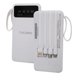 BATERIA AUXILIAR TUCANO TC-02 - 20000MAH - BRANCO