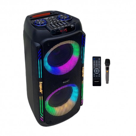 SPEAKER ECOPOWER EP-1990 - BLT/1-MIC/REC/2X08"