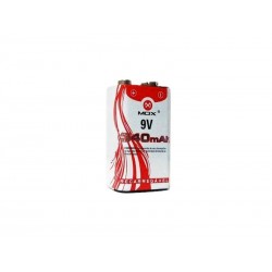 BATERIA 9V RECARGABLE MOX 340MAH