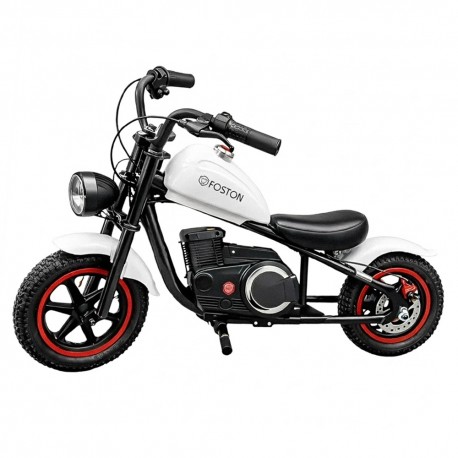 MOTO INFANTIL ELECTRICA FOSTON X100 - BLANCO