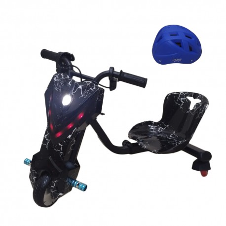 TRICICLO ELECTRICO INFANTIL FOSTON GT3900 - BLACK LIGHT
