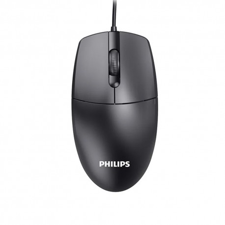 MOUSE PARA PC PHILIPS SPK7247 - USB - NEGRO