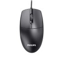 MOUSE PARA PC PHILIPS SPK7247 - USB - NEGRO