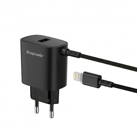 CARGADOR ECOPOWER EP-7066 - 1 USB - 3.0A
