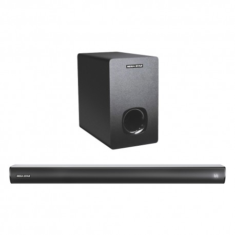 HOME THEATERS MEGASTAR SB001BT - 2.1/60W RMS / BLT