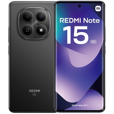 CELULAR XIAOMI NOTE 15 5G - 256GB/8 RAM - PRETO