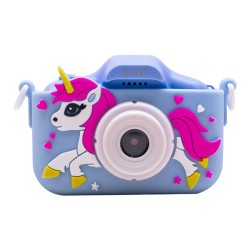 CAMERA INFANTIL COM DISPLAY LUO LU-X210 - AZUL