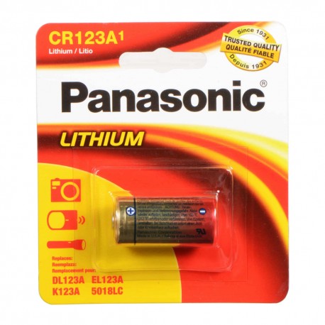 BATERIA CR123A PANASONIC