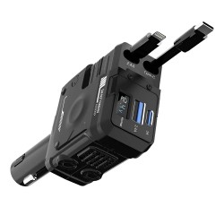 CARGADOR 12V LUO LU-8230 - 4 EN 1