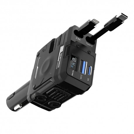 CARGADOR 12V LUO LU-8230 - 4 EN 1