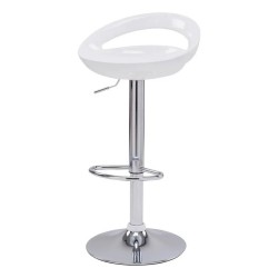 BANQUETA LIRIO GIRATORIA SP-01 - BLANCO